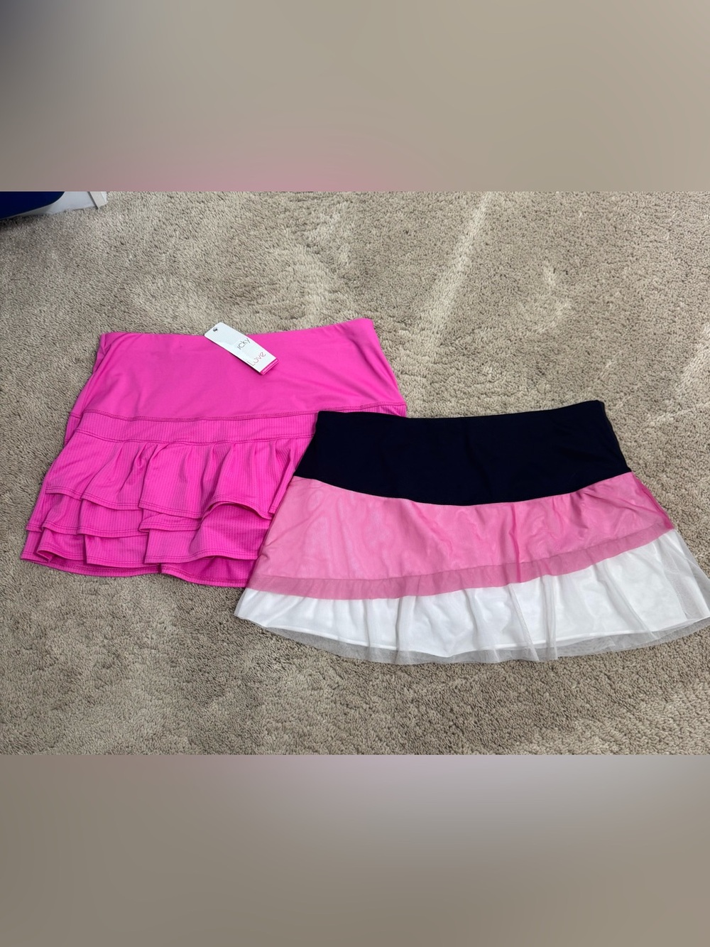 NWT Lot of Lucky In Love Pleated Tennis Pickleball Skirts size XL